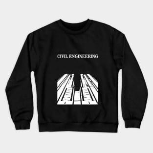 civil engineering, engineer building design Crewneck Sweatshirt